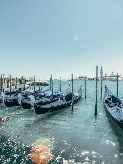 During the day, white and blue boat is sailing on the water
